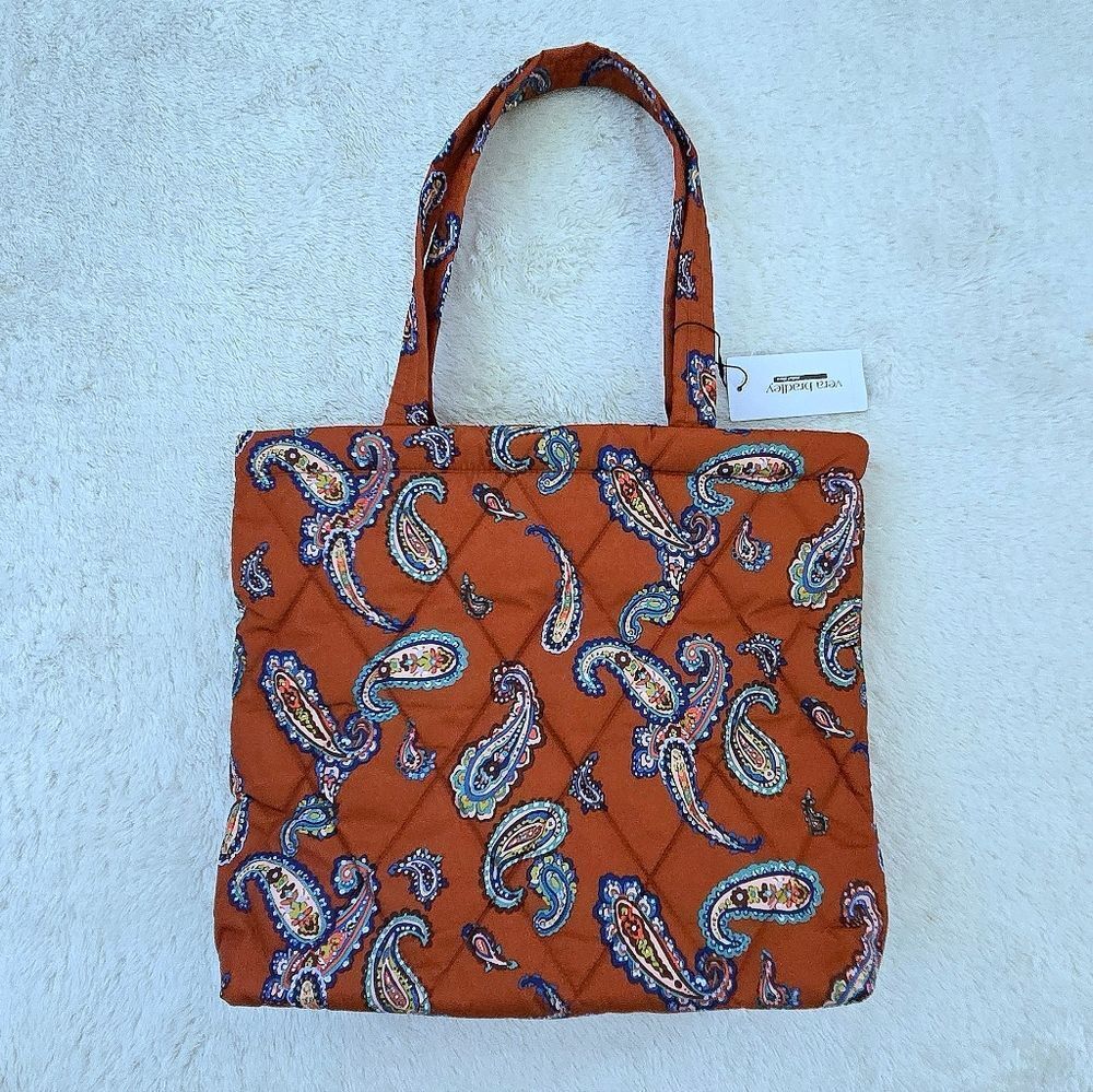 Vera Bradley Small "North⬆️ South⬇️" Tote - NWT - Picture 2 of 16